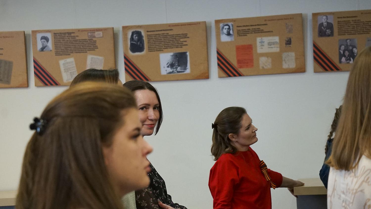 В стенах Московской торгово-промышленной палаты открылась выставка «Бессмертный полк МТПП» 