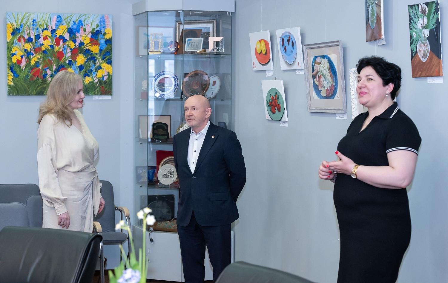 На выставочных площадях МТПП – новая экспозиция