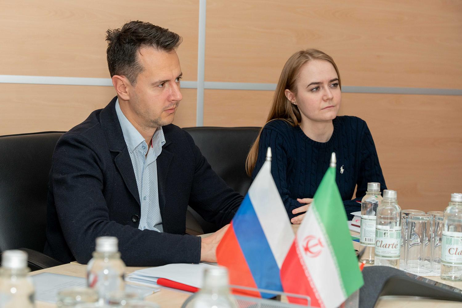 Состоялась встреча президента МТПП Владимира Платонова с представителем торговой палаты Тегерана