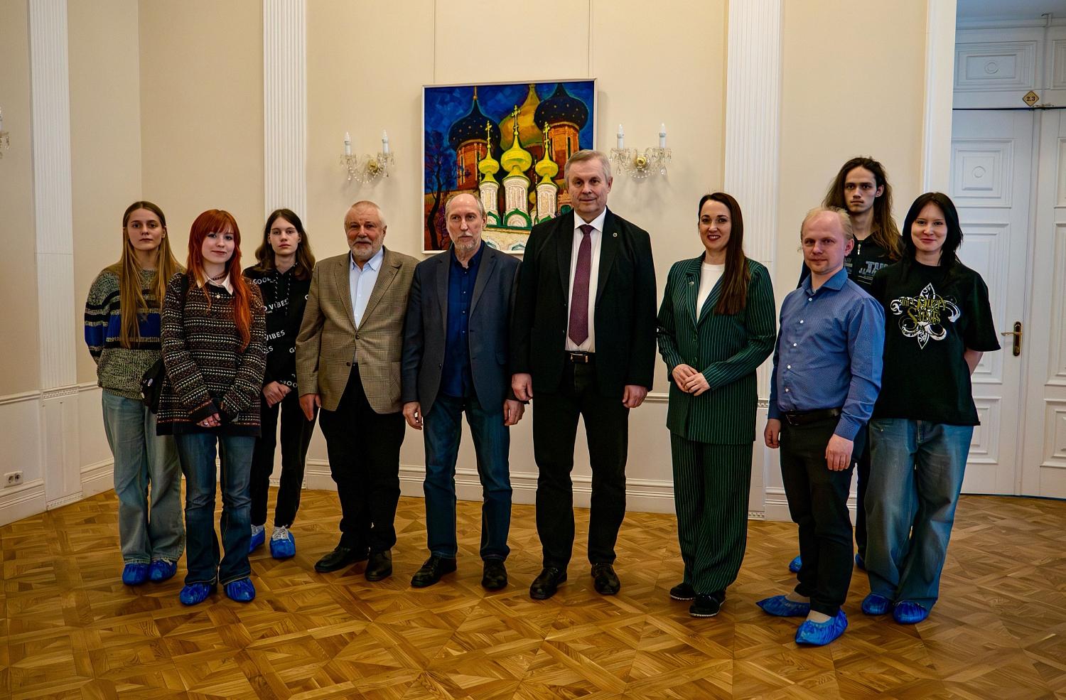 Открытие выставки «Крестный путь»