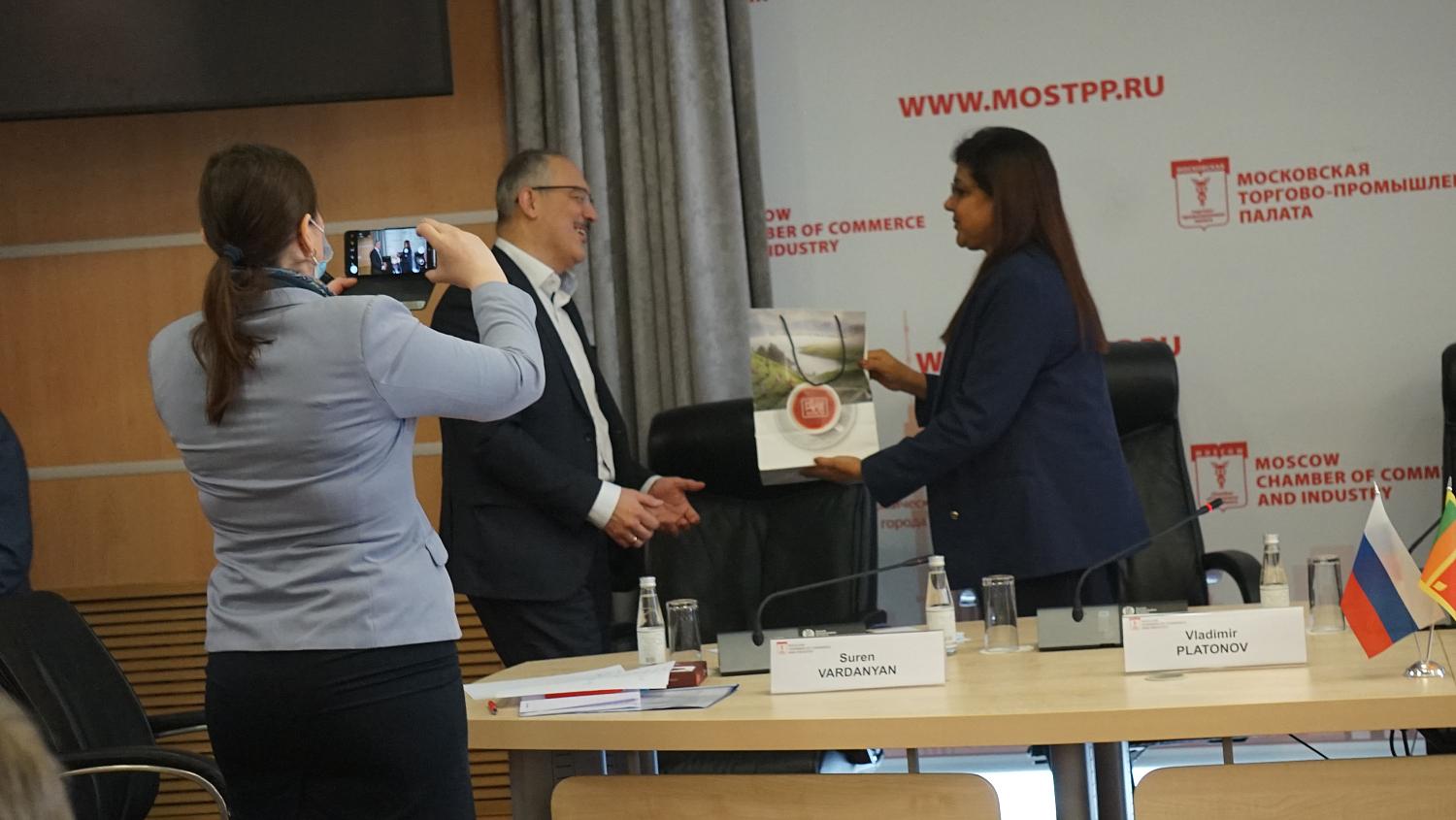 На площадке МТПП состоялась встреча российских и шри-ланкийских предпринимателей