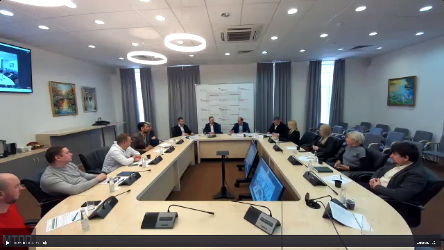 Представители Гильдии креативных индустрий обсудили участие компаний-членов МТПП в праздничном оформлении города