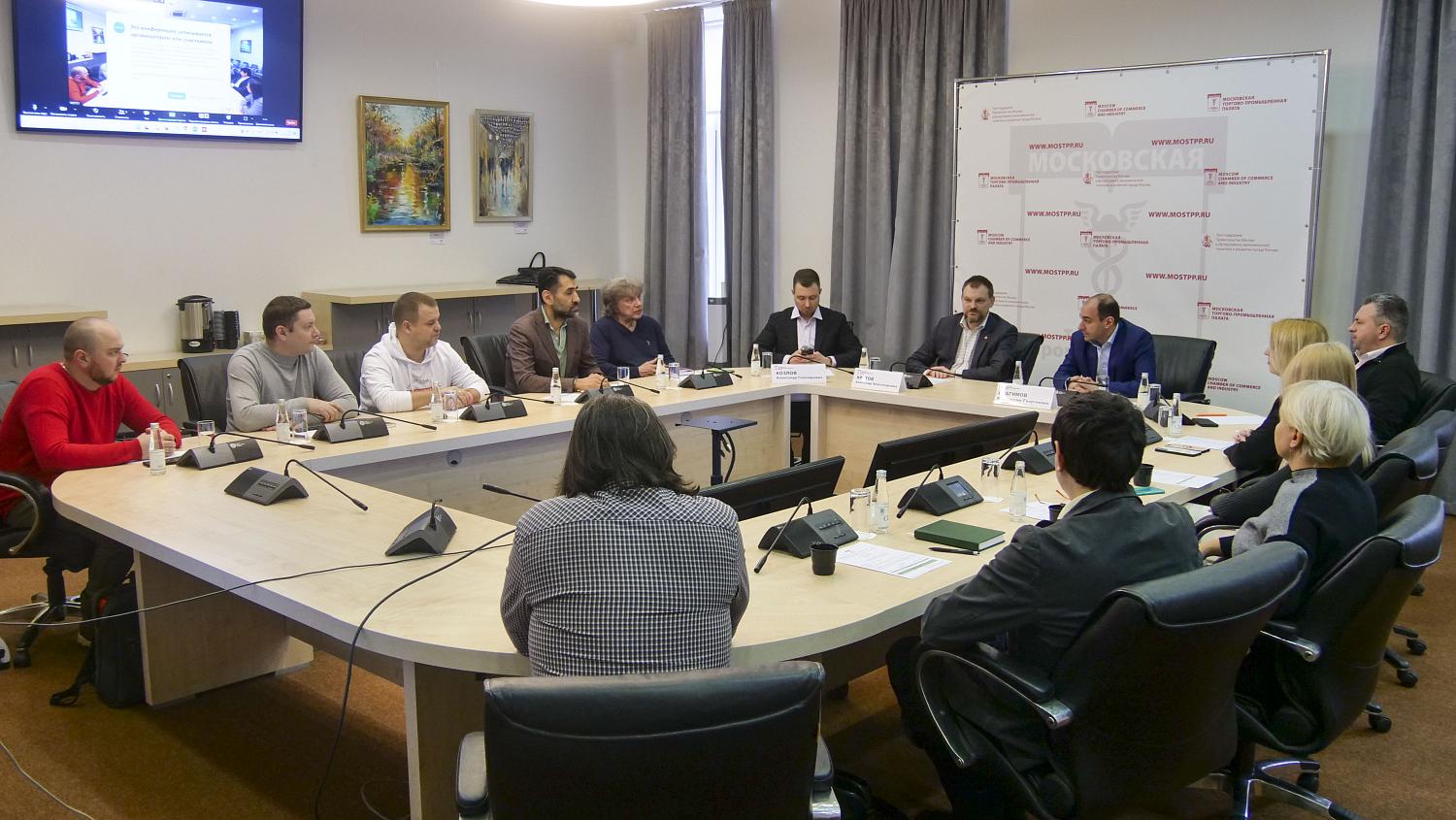 Представители Гильдии креативных индустрий обсудили участие компаний-членов МТПП в праздничном оформлении города