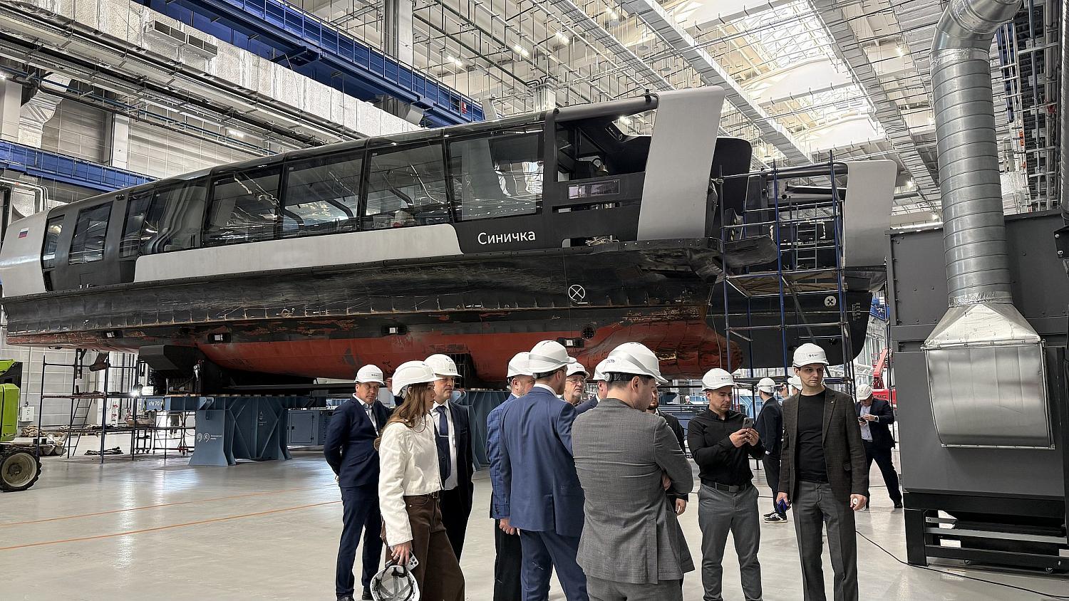 Судостроители из регионов России посетили Московскую судостроительную верфь