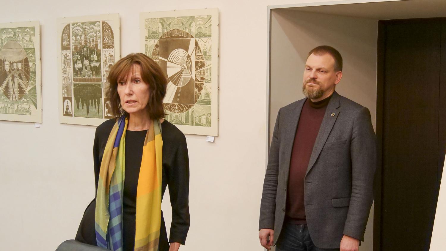 Молодые художники представили свои работы на площадке МТПП