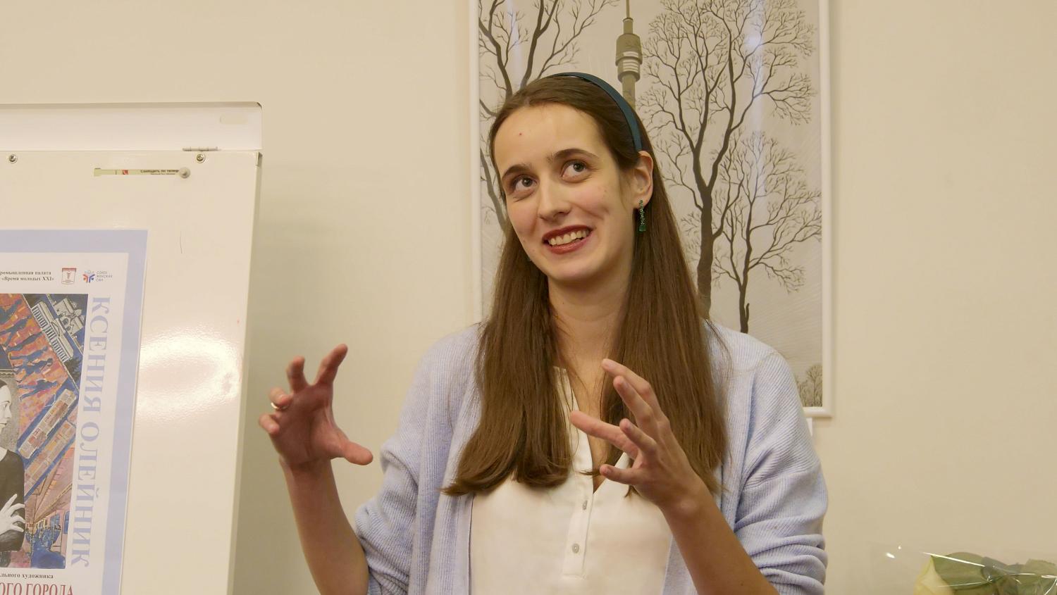 Молодые художники представили свои работы на площадке МТПП