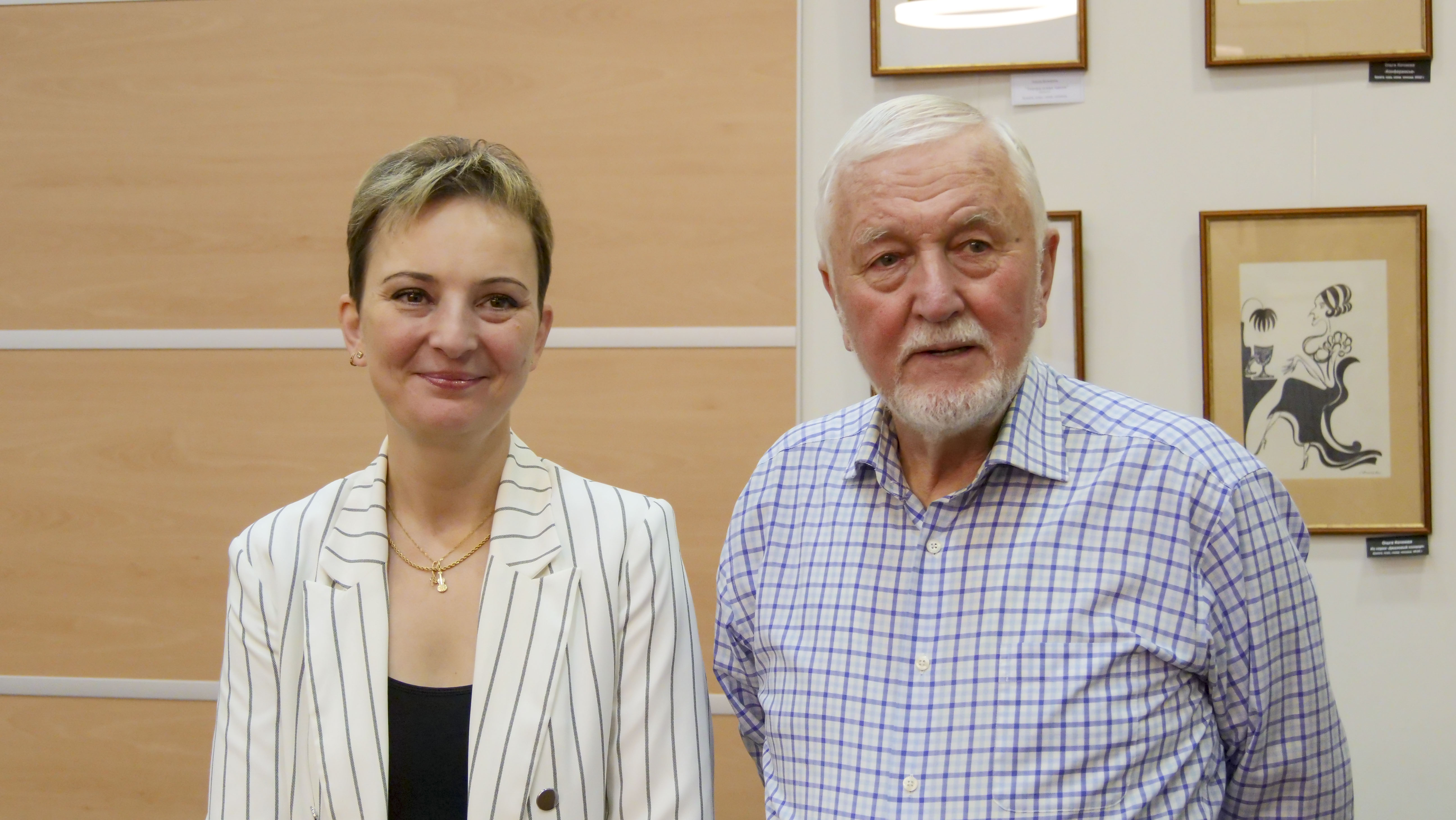 В МТПП состоялась церемония открытия выставок «рисующих музыкантов и играющих художников»