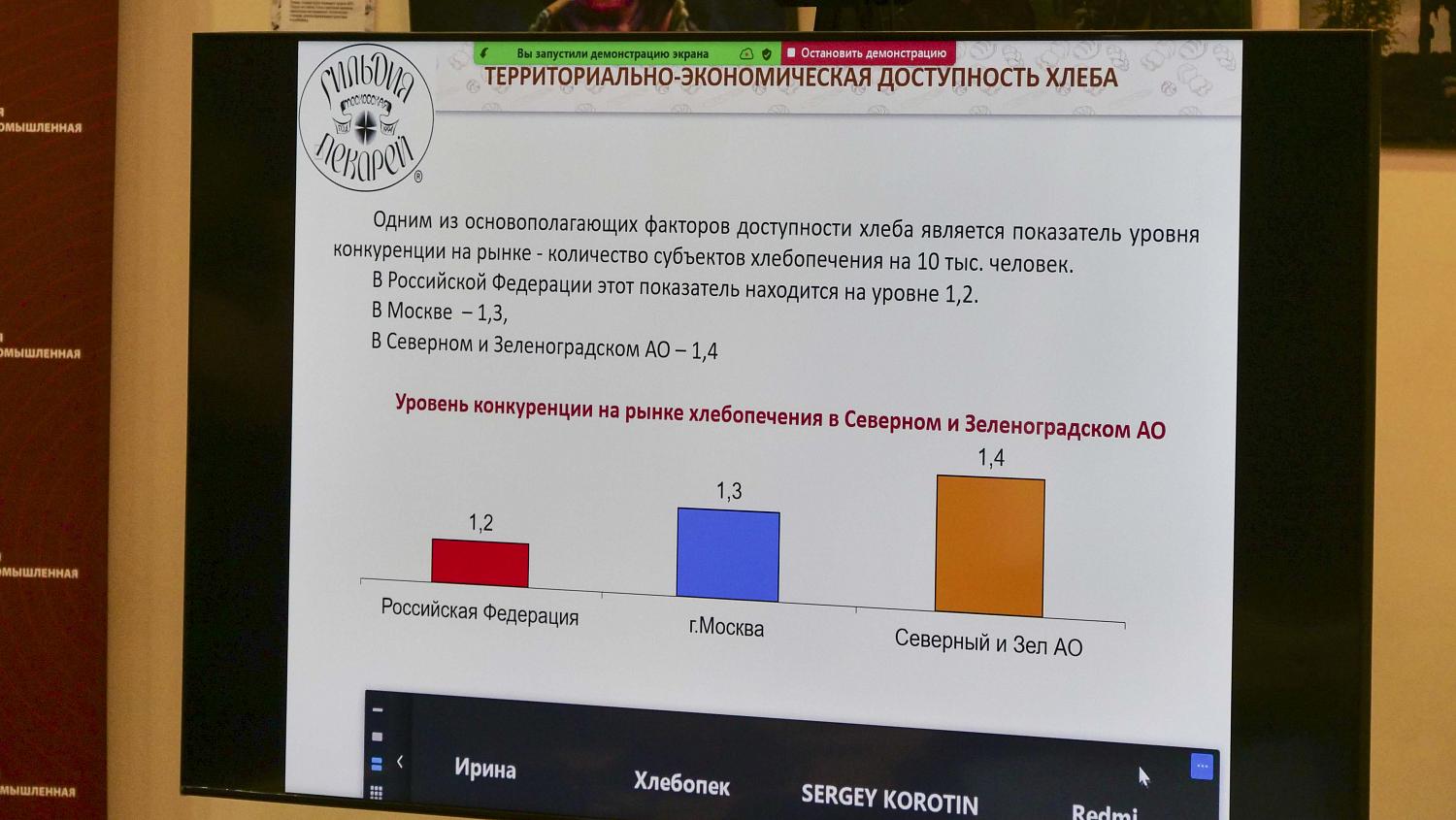 Хлебопёки САО и Зеленограда обсудили актуальные проблемы