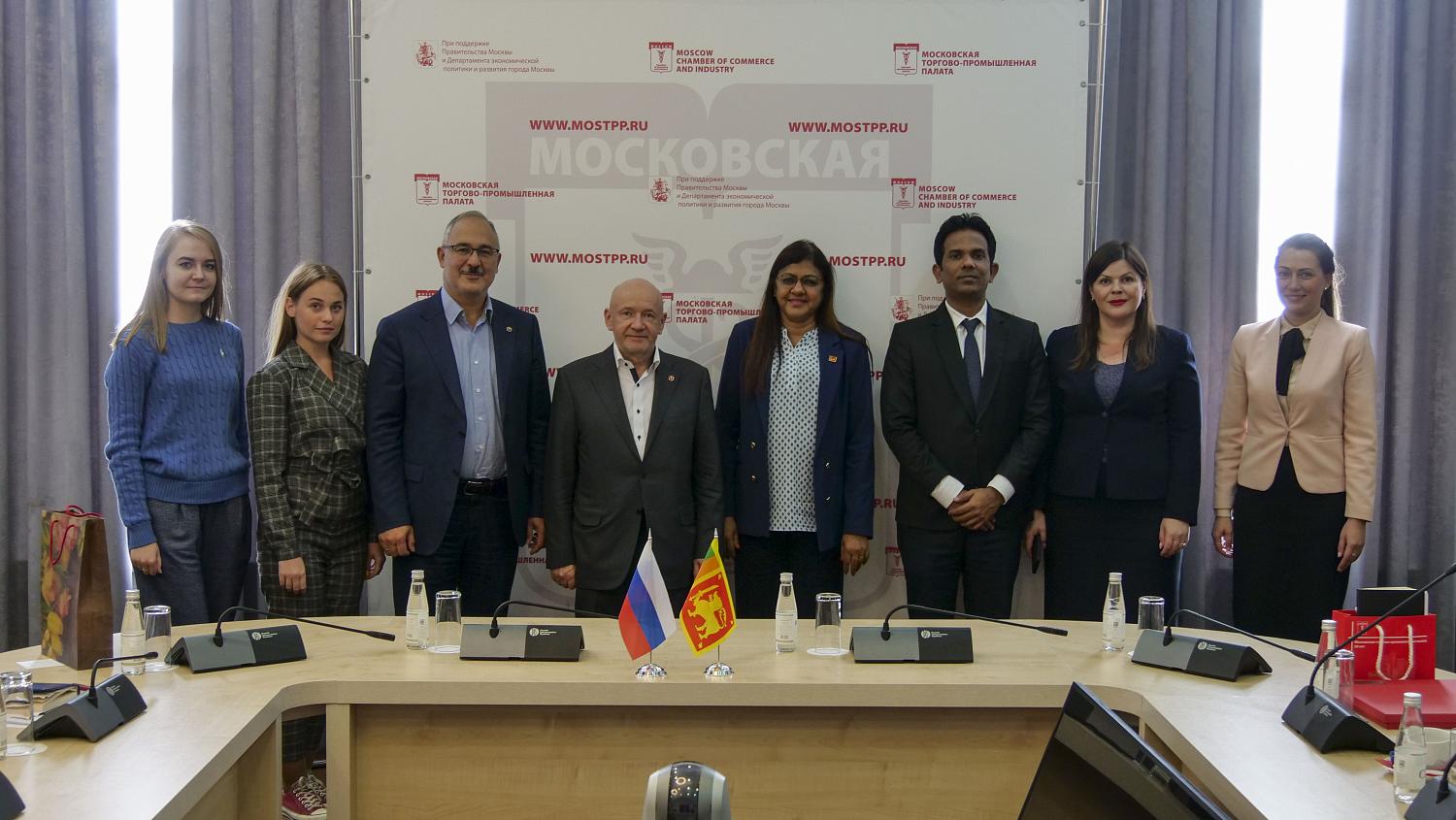 МТПП готова оказывать содействие в поиске партнеров для ланкийских компаний