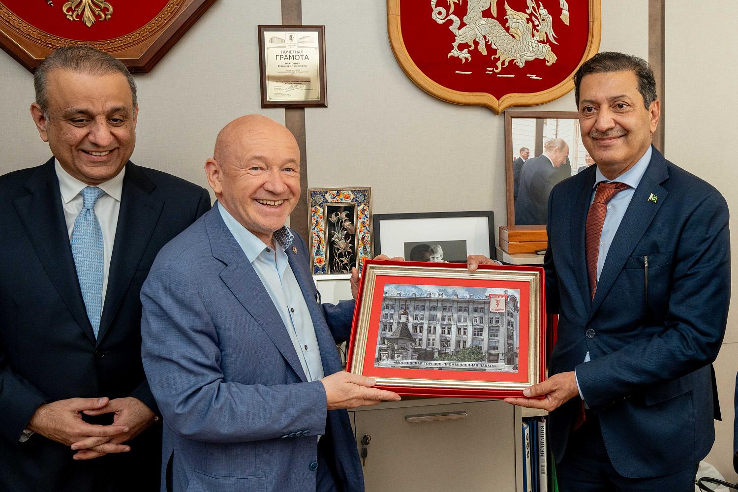 Москва и Пакистан заинтересованы в расширении бизнес-связей