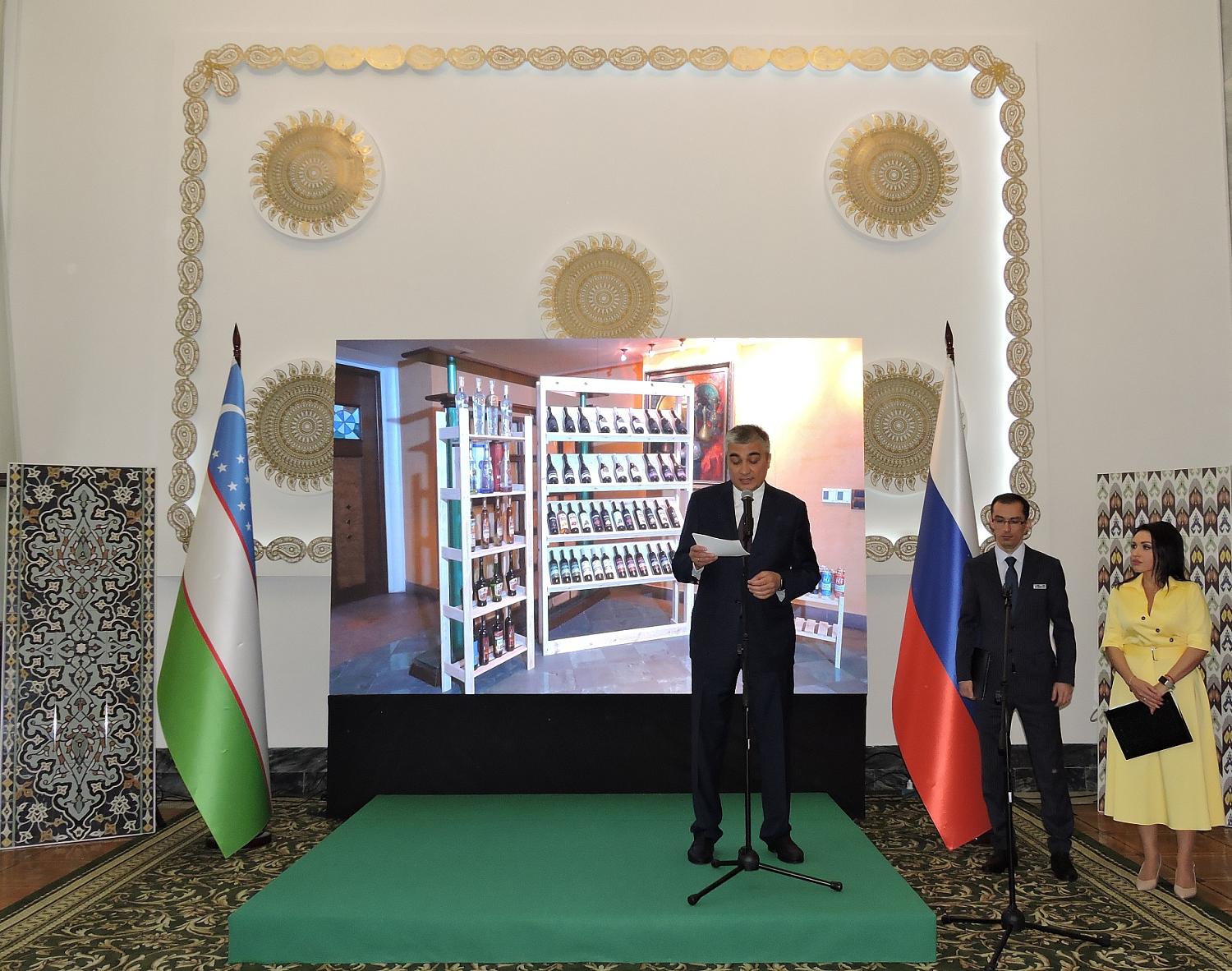 Владимир Платонов принял участие в открытии выставки-ярмарка «Made in Uzbekistan»