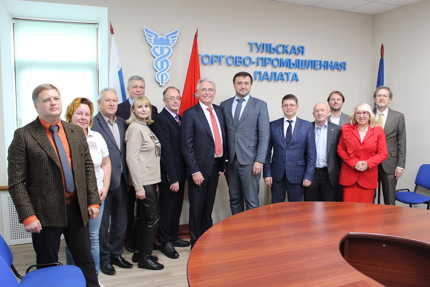 Руководство МТПП приняло участие в заседании Ассоциации ТПП ЦФО в Туле