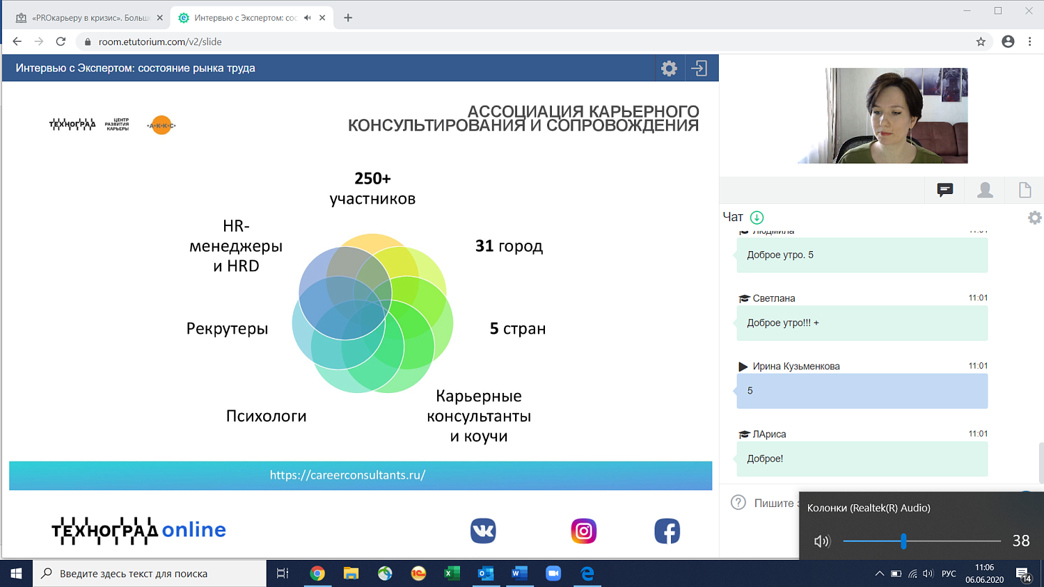 PROкарьеру в кризис 