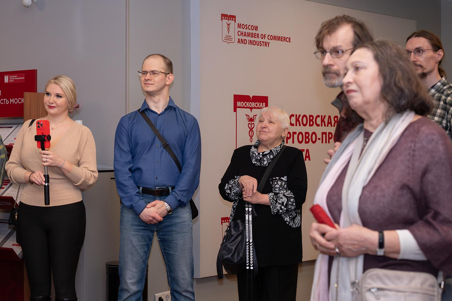 В МТПП открылась новая выставка молодых художников