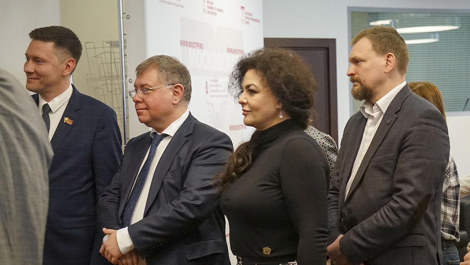 В стенах Московской торгово-промышленной палаты открылась выставка «Бессмертный полк МТПП» 