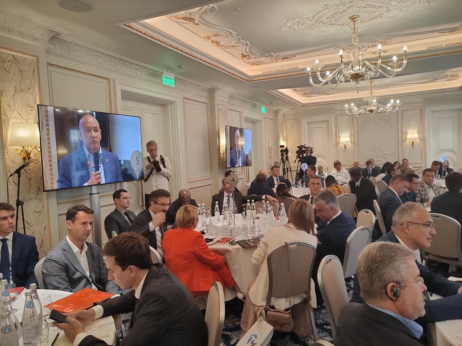 Владимир Платонов представил на полях форума «Россия-Африка» потенциал ТПП как инструмента развития сотрудничества регионов