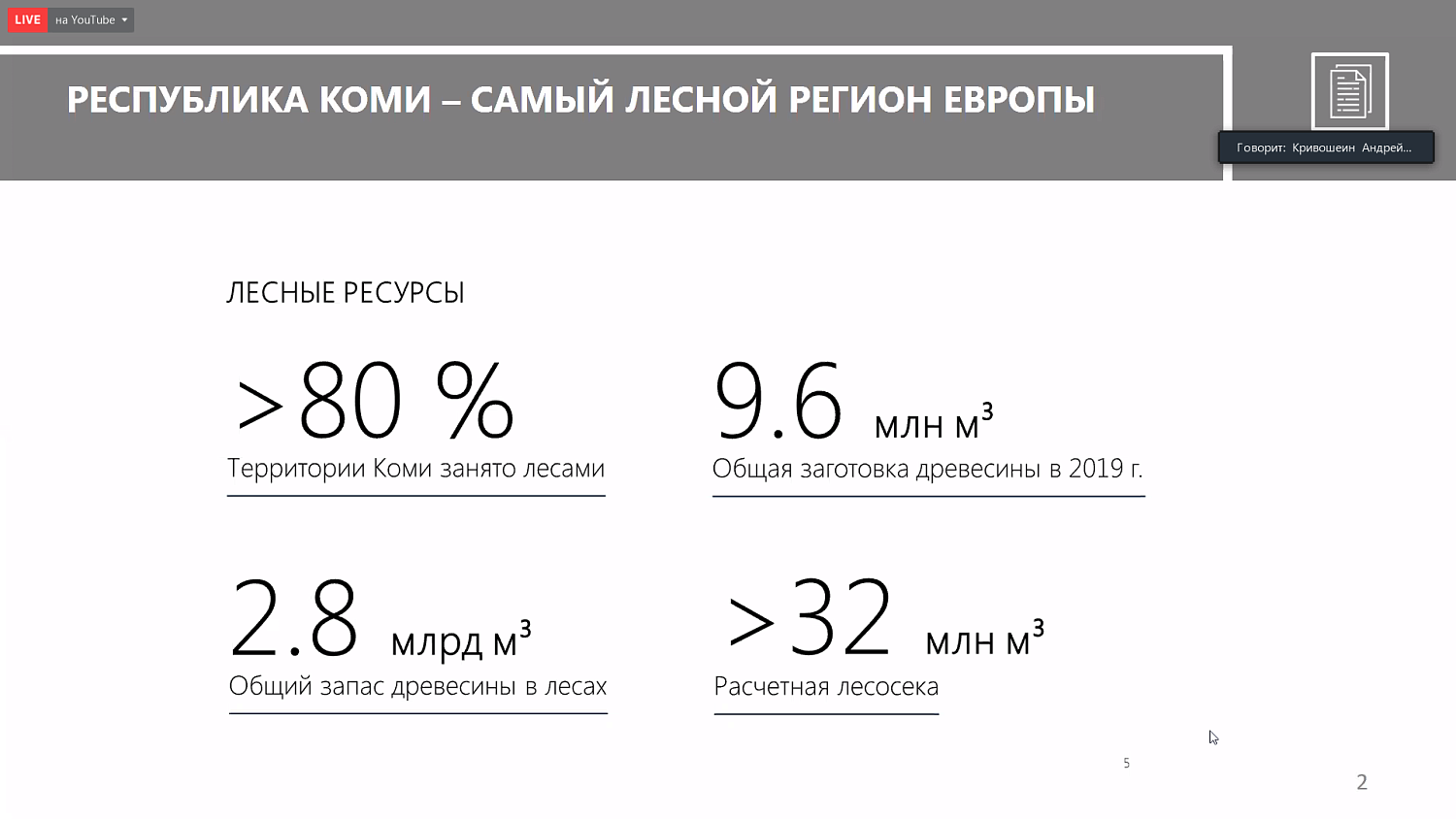 Столичные компании заинтересованы в развитии лесопромышленного комплекса Республики Коми