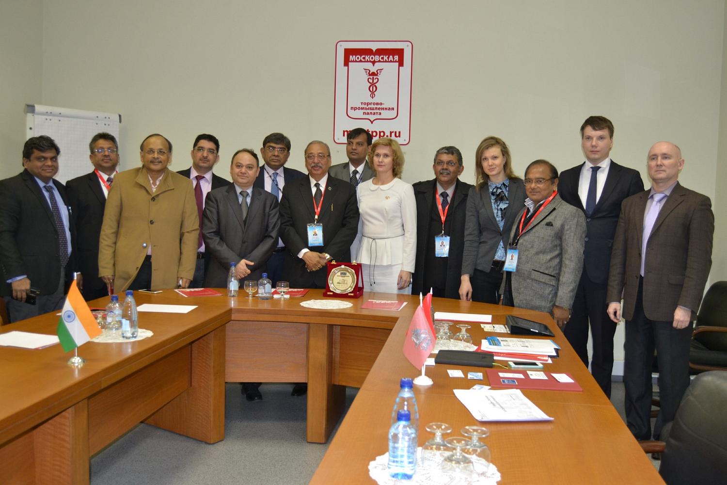 Индийские бизнесмены ознакомились с работой МТПП