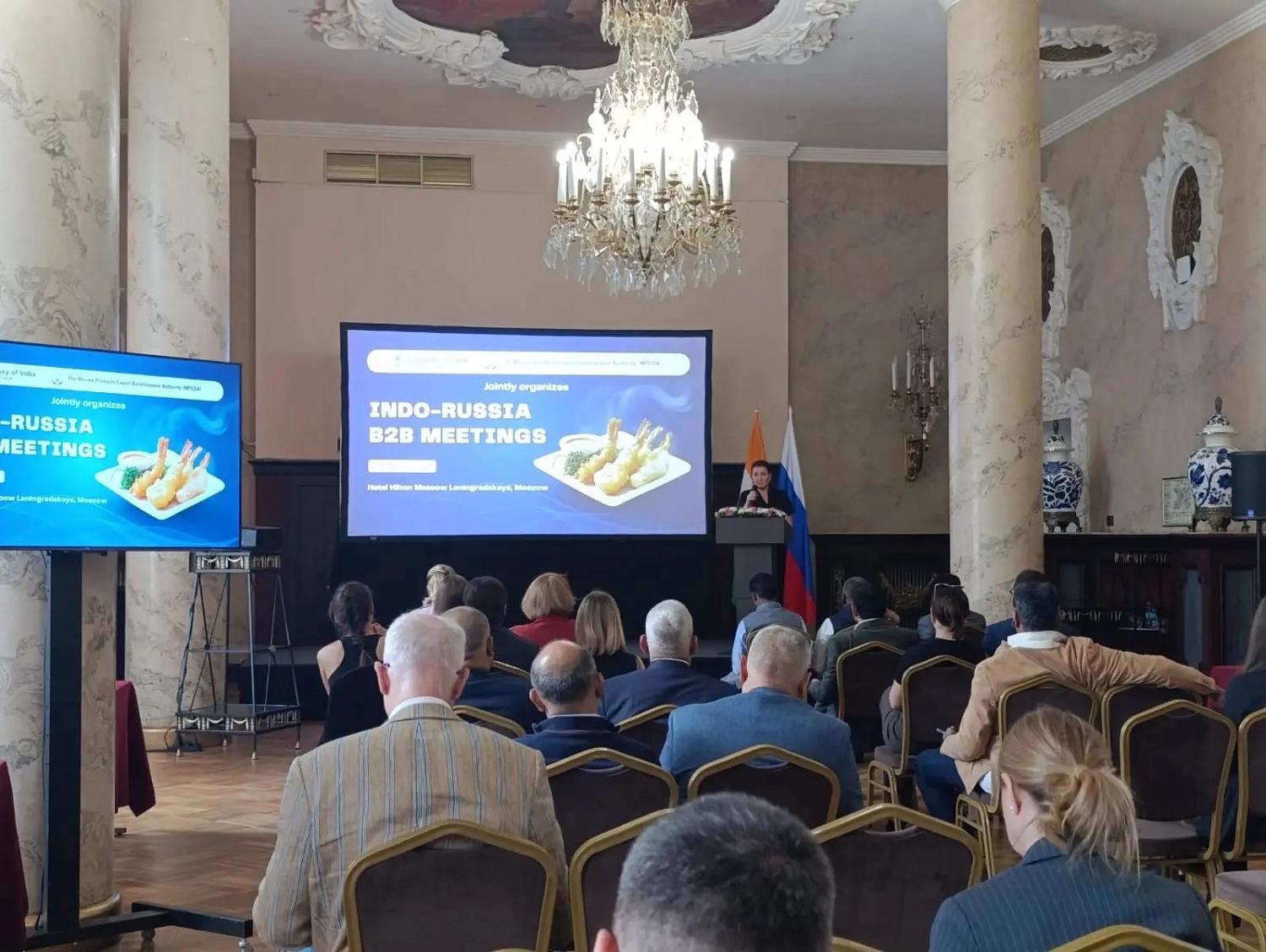Состоялась Индийско-Российская деловая встреча по вопросам поставок морепродуктов