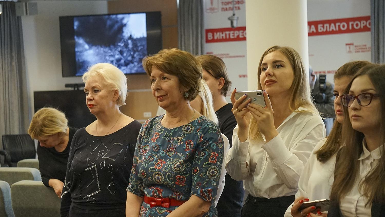 В стенах Московской торгово-промышленной палаты открылась выставка «Бессмертный полк МТПП» 