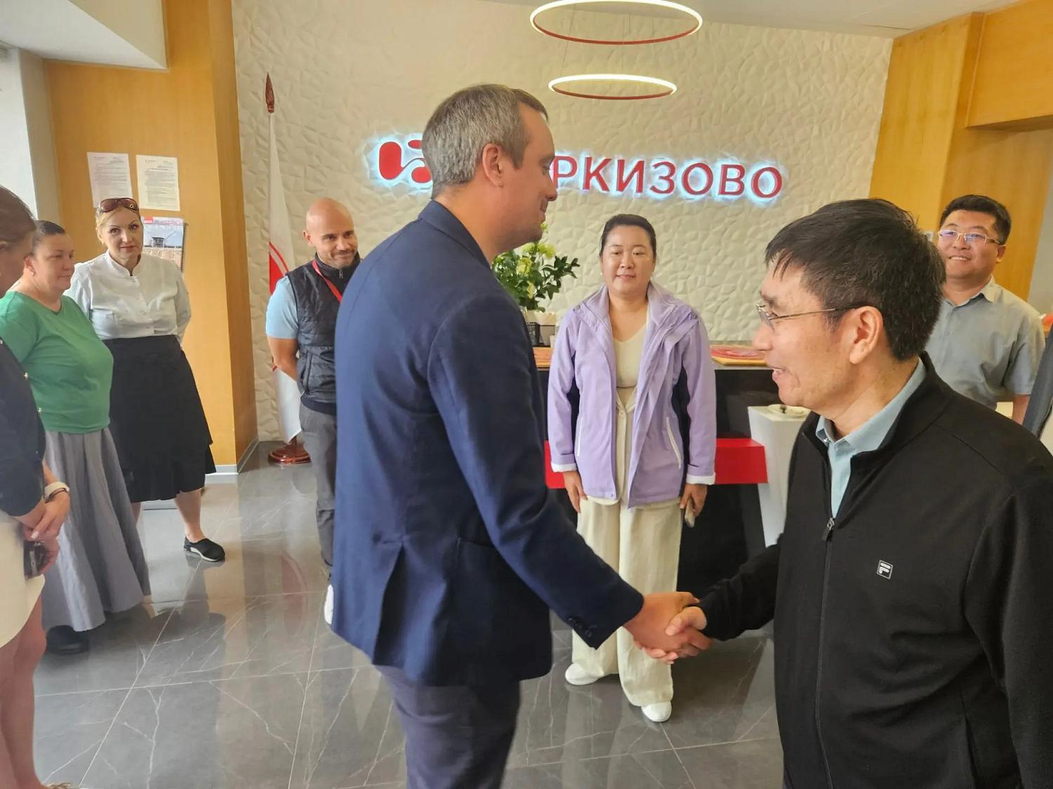 Промышленный тур для китайской делегации