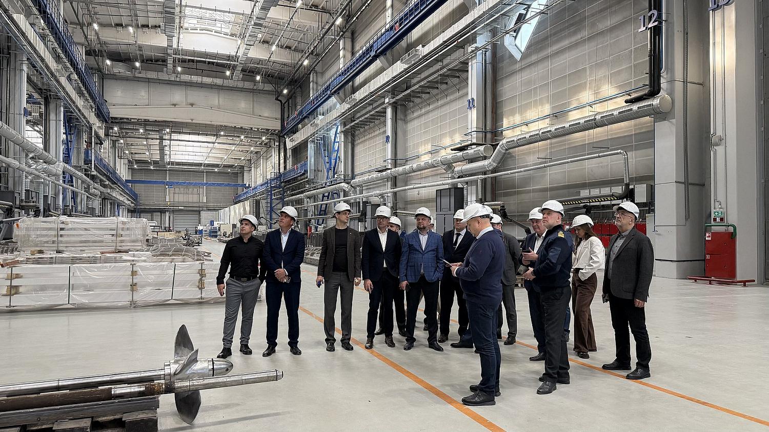 Судостроители из регионов России посетили Московскую судостроительную верфь