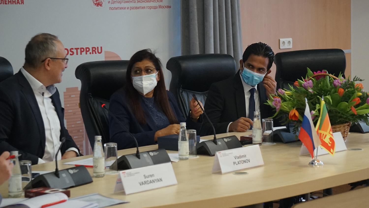 На площадке МТПП состоялась встреча российских и шри-ланкийских предпринимателей