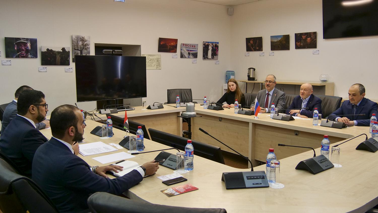 Встреча с Чрезвычайным и Полномочным послом ОАЭ в РФ