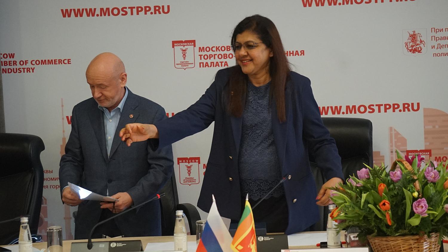 На площадке МТПП состоялась встреча российских и шри-ланкийских предпринимателей