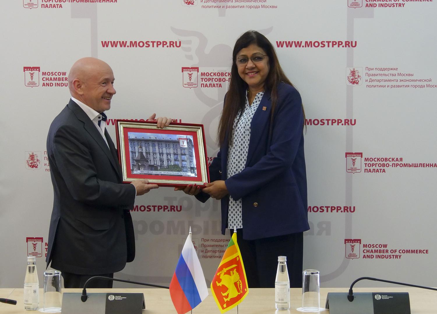 МТПП готова оказывать содействие в поиске партнеров для ланкийских компаний