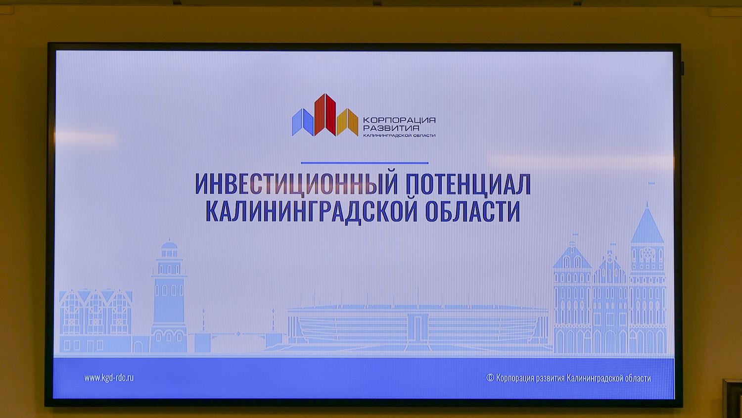 На площадке МТПП представлен экономический и инвестиционный потенциал Калининградской области