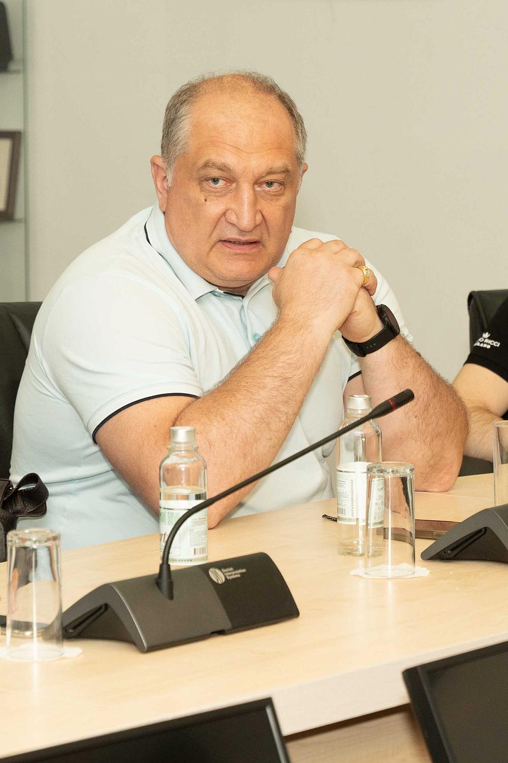 Президент МТПП Владимир Платонов встретился с финалистами проекта «Начни свой бизнес с Москвой»