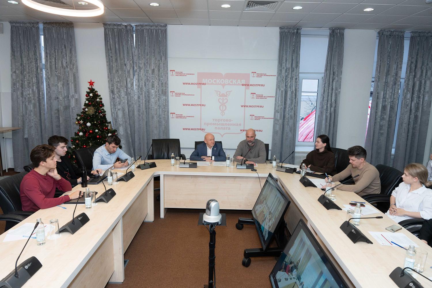 Призеры Кейс-чемпионата по экономике и предпринимательству представили свои проекты на площадке МТПП