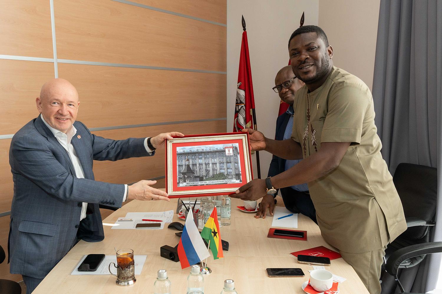 В МТПП побывали гости из Ганы