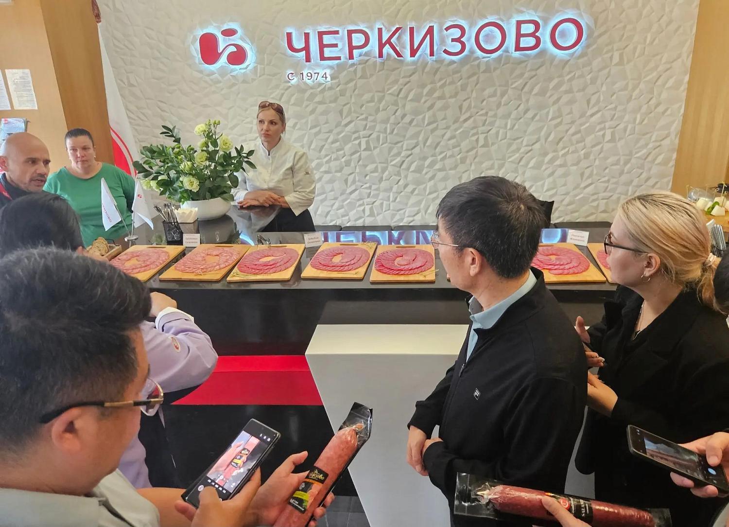 Промышленный тур для китайской делегации