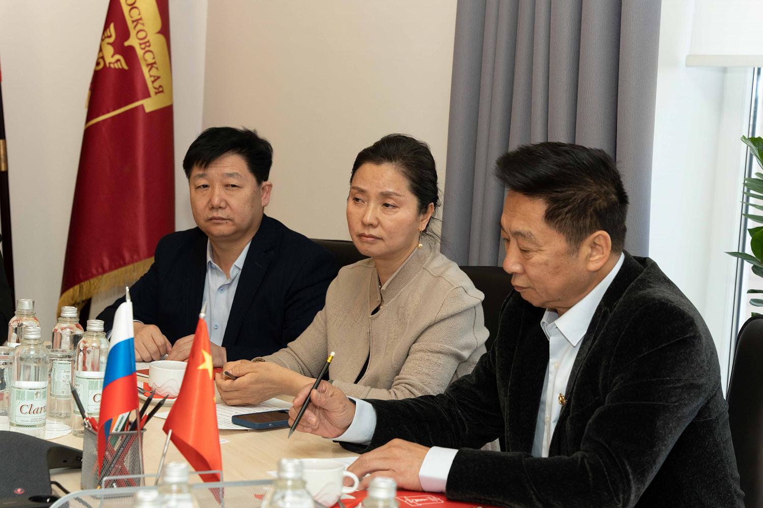 A meeting with a business delegation of Chinese entrepreneurs took place at the Moscow Chamber of Commerce and Industry