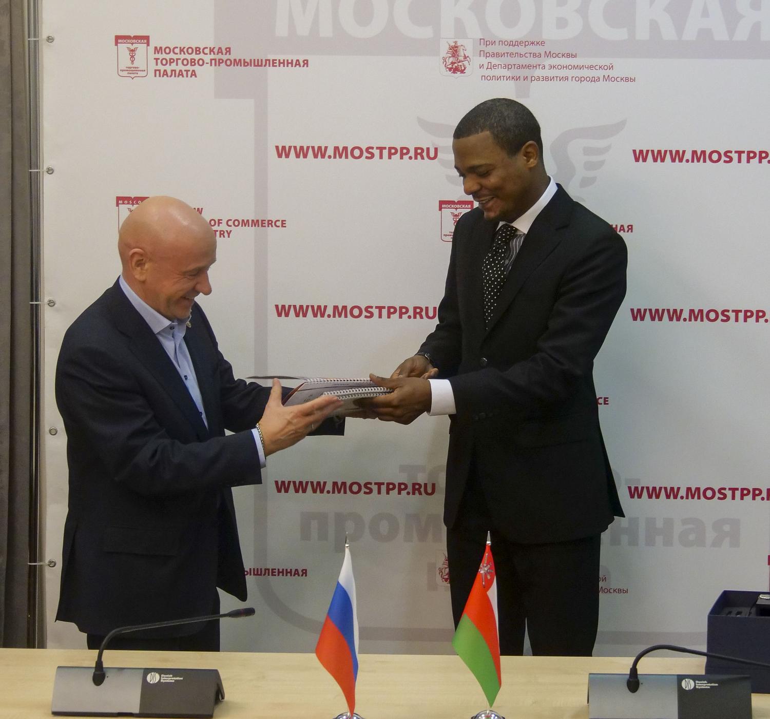 The Ambassador Extraordinary and Plenipotentiary of the Sultanate of Oman visited the CCI of Moscow.